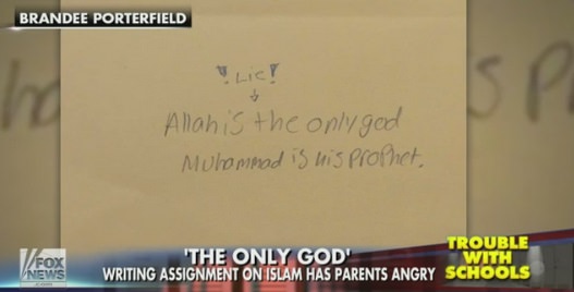 Outrage Over School Islam Project in Tennessee