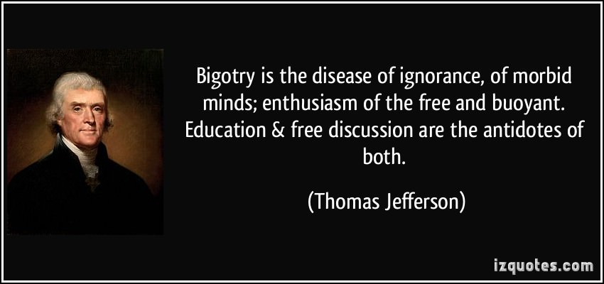 What Is Meaning Bigotry